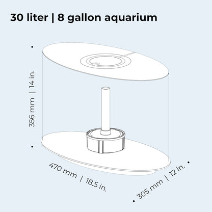 LOOP 30 Aquarium MCR LED - White