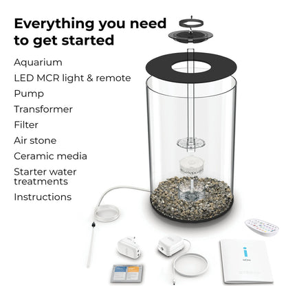 TUBE 30 Aquarium MCR LED - Black