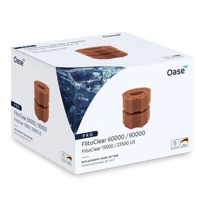 FiltoClear 60000/90000 Filter Foam - Red (2pk)