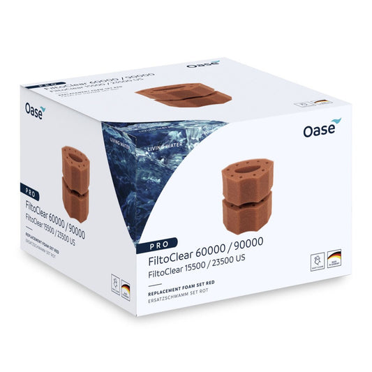 FiltoClear 60000/90000 Filter Foam - Red (2pk)