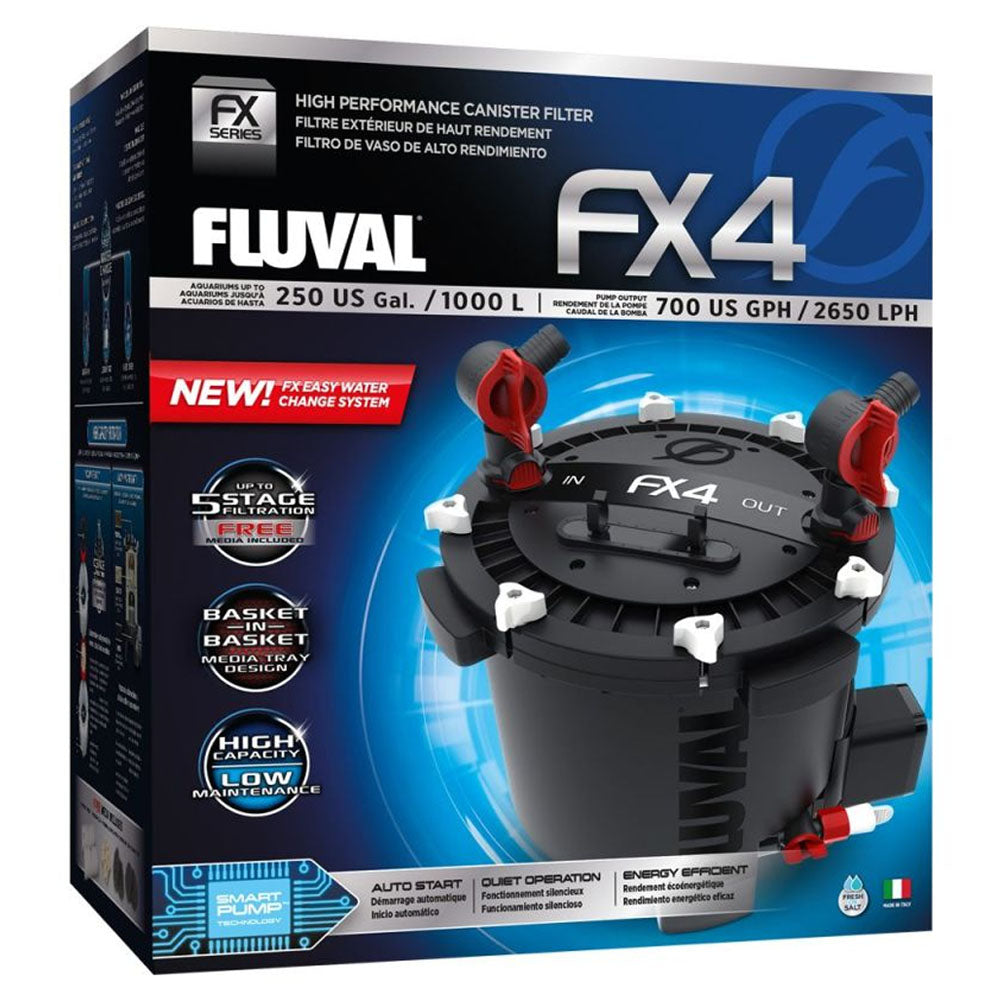 blue planet fish tank filter box Fluval Fx4 External Aquarium Filter