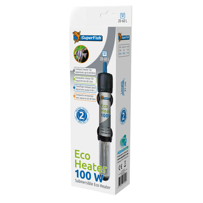 Eco Aquarium Heater 100w (20-60L)