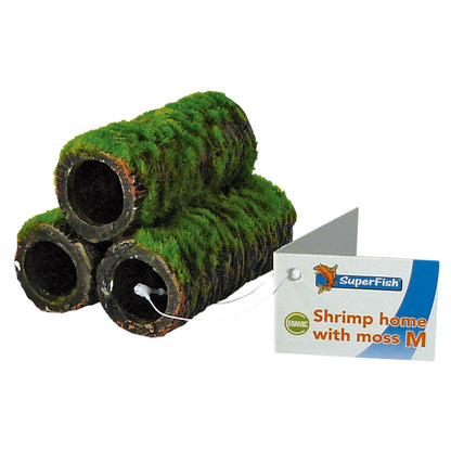 SuperFish Shrimp Home With Moss - Medium