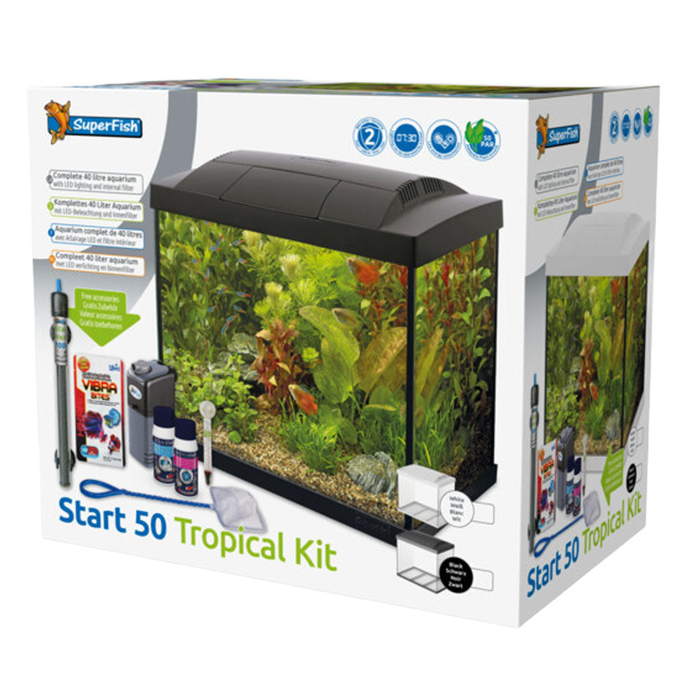 START 50 Tropical Aquarium Kit - White