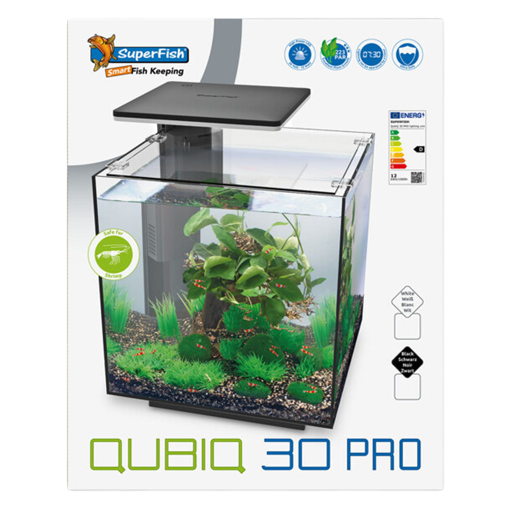 QUBIQ 30 Pro LED Aquarium - Black