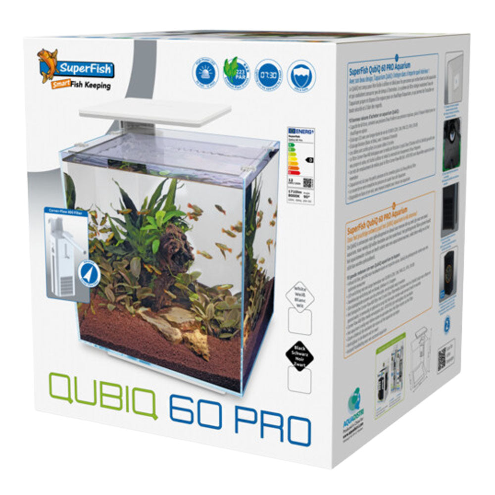 QUBIQ 60 Pro LED Aquarium - White