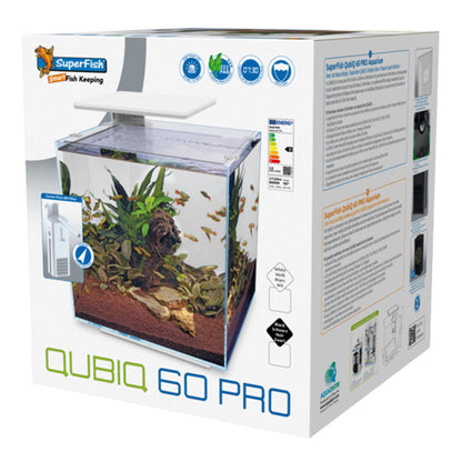 QUBIQ 60 Pro LED Aquarium - White