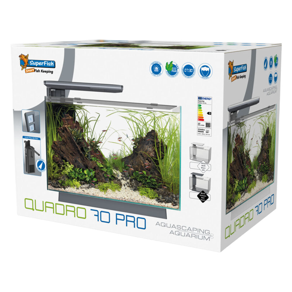 QUADRO 70 Pro LED Aquarium - White