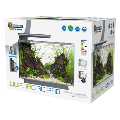 QUADRO 70 Pro LED Aquarium - White