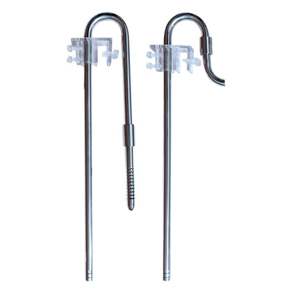 Scapers Stainless Steel Inlet/Outlet Kit 12mm