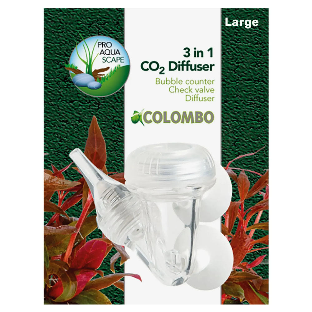 Colombo 3 In 1 CO2 Diffuser - Large