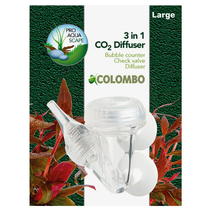 Colombo 3 In 1 CO2 Diffuser - Large