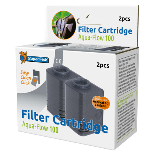 Aqua-Flow 100/150 Easy Click Filter Cartridge (2pk)