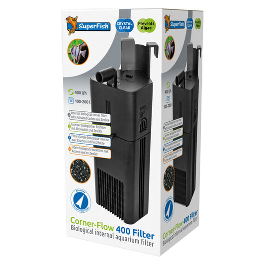 Corner-Flow 400 Filter - Black