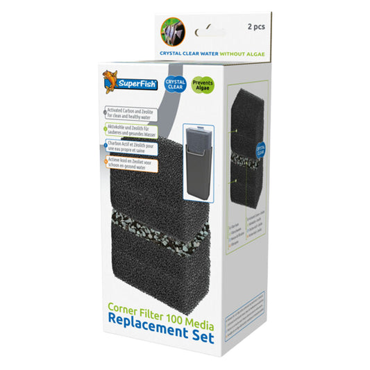 Corner Filter 100 Replacement Media Set (2pk)