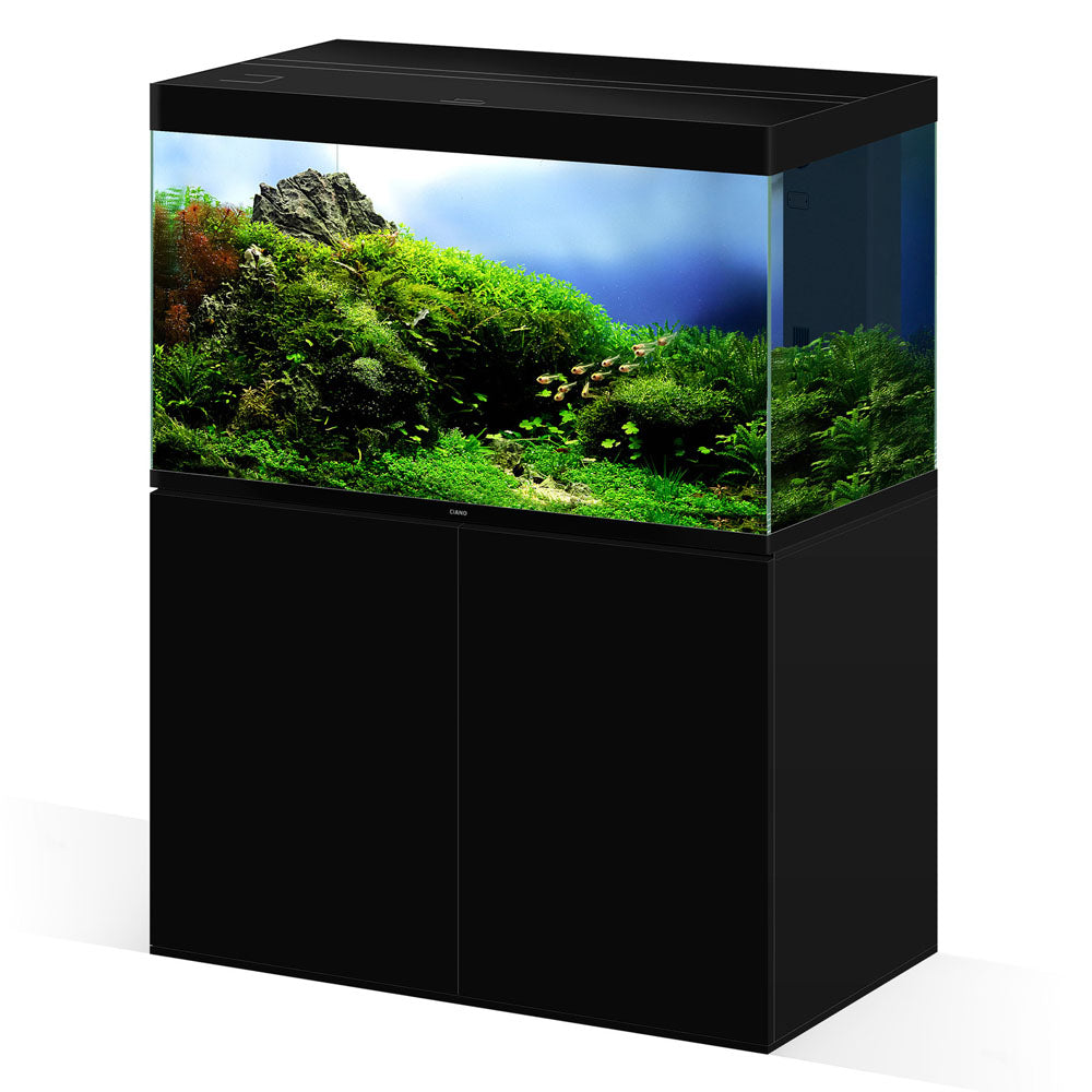 Ciano Emotions Pro 100 Deep Aquarium & Cabinet Set - Black