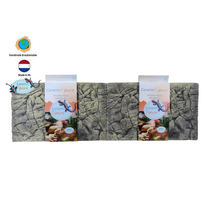 Slimline Rock Background - Colorado Brown 60x38cm