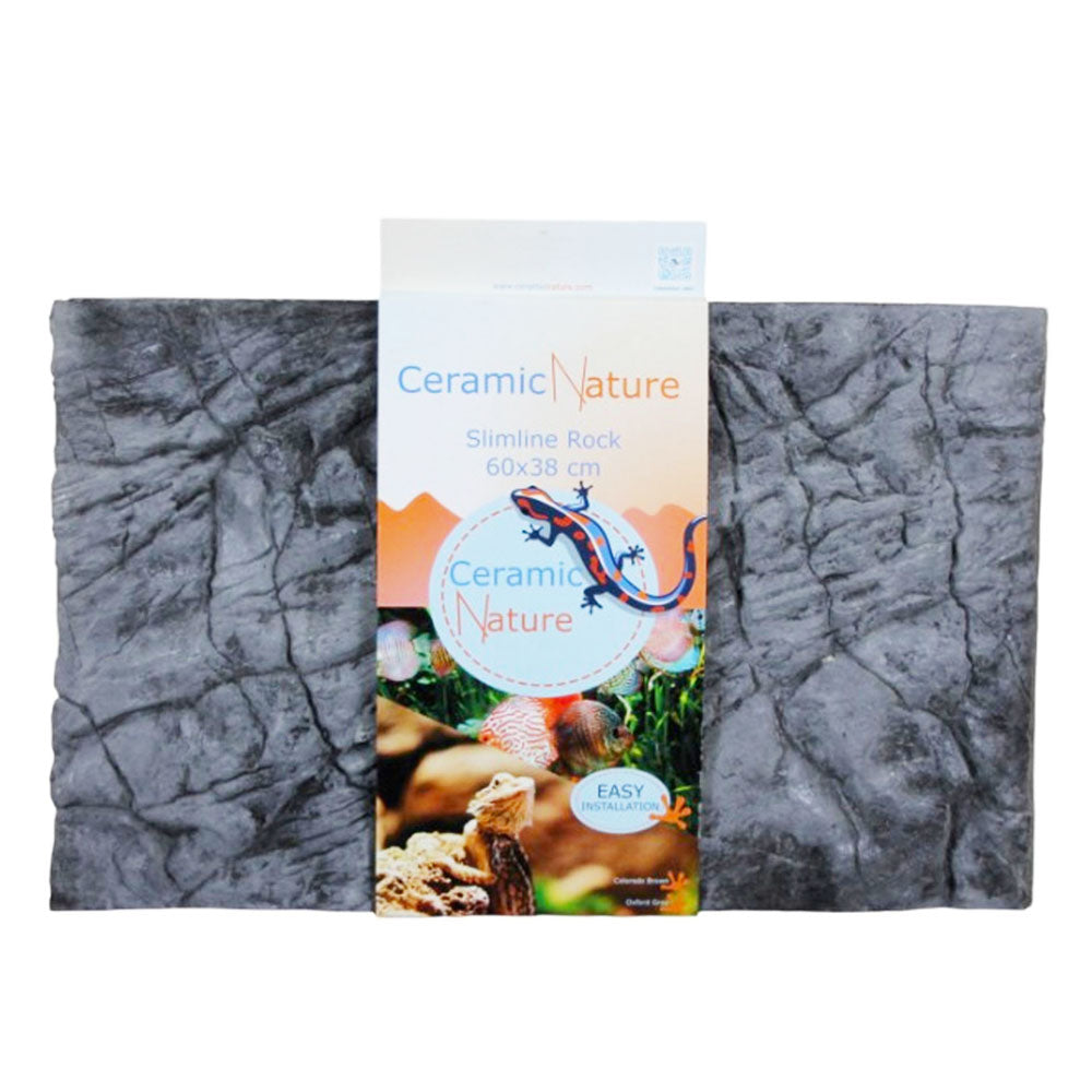 Slimline Rock Background - Oxford Grey 60x38cm