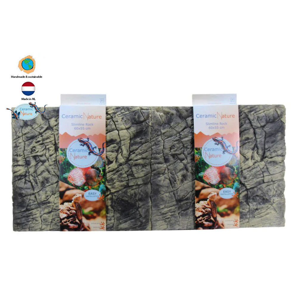 Slimline Rock Background - Colorado Brown 60x55cm