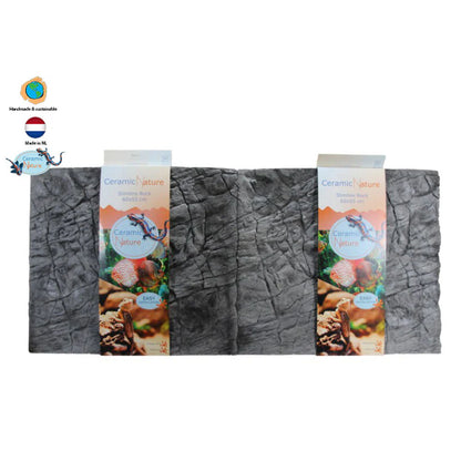 Slimline Rock Background - Oxford Grey 60x55cm