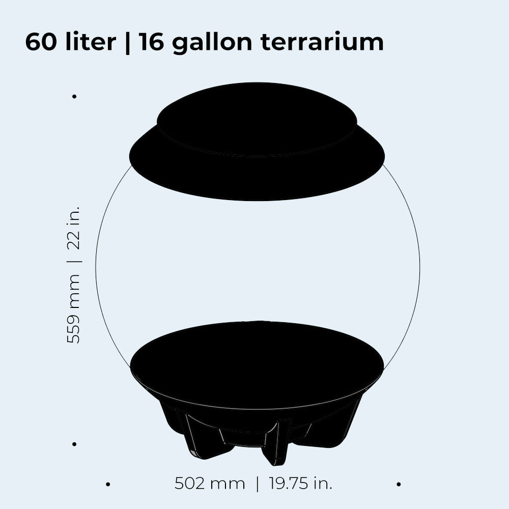 BiOrb Air 60 Terrarium - Black