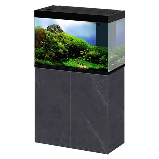 Emotions Pro 80 Aquarium & Cabinet Set - Black Marble