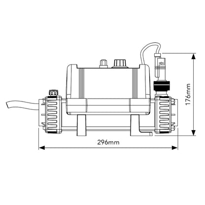 Nano Cygnet Pond Heater 2kw