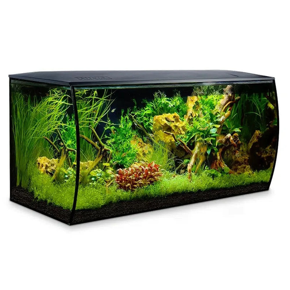Flex 123L Aquarium & Cabinet Set - Black