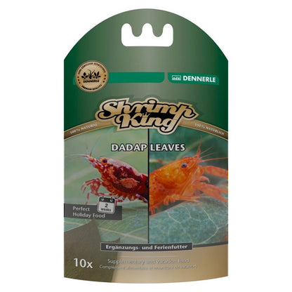 Dennerle Shrimp King Dadap Leaves (10pk)