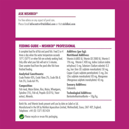 Niigata Professional Fish Food