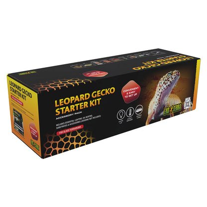 Leopard Gecko Starter Kit - Terrarium