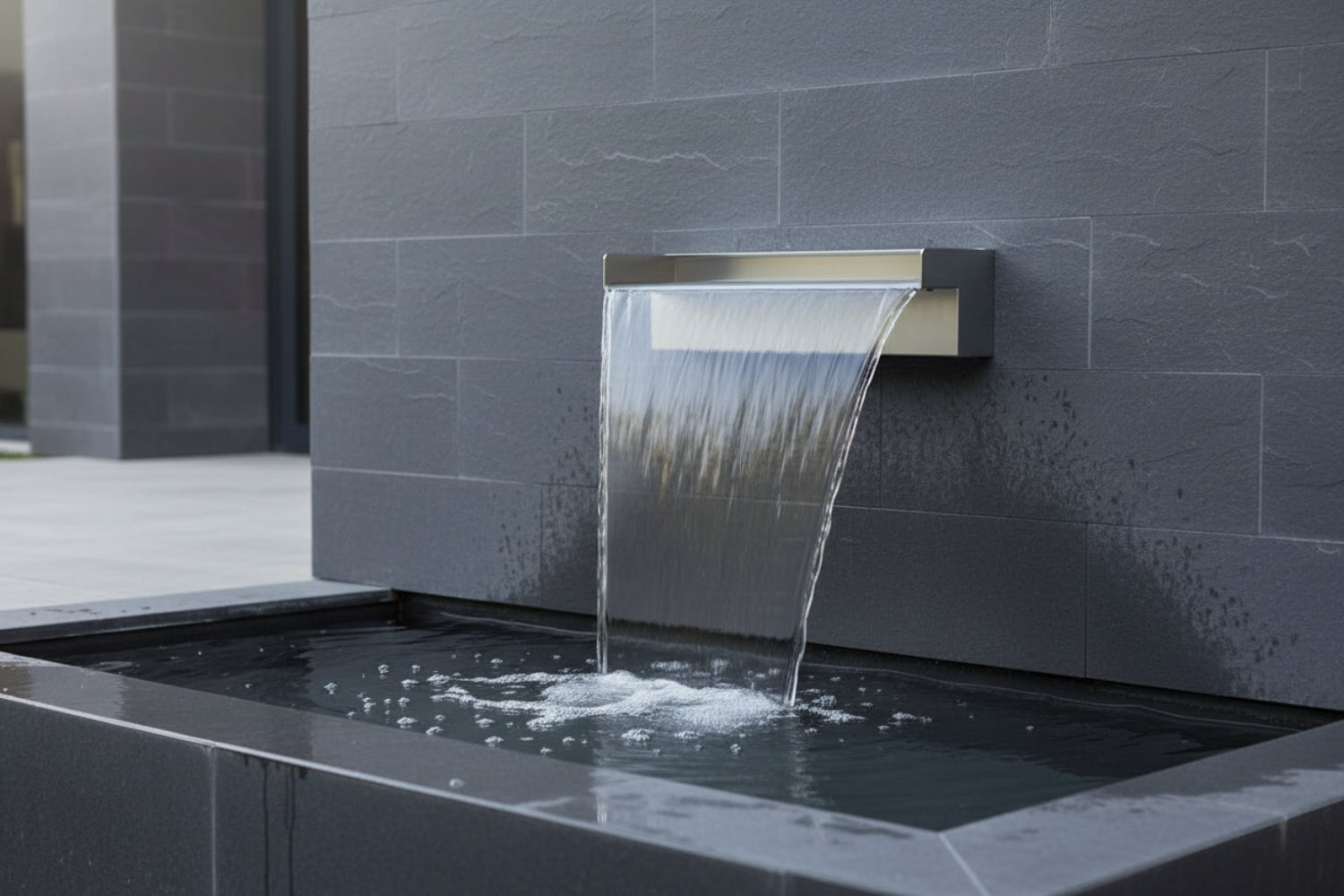 Pond Planet Stainless Steel Water Blades - 60mm Spout/Rear Inlet