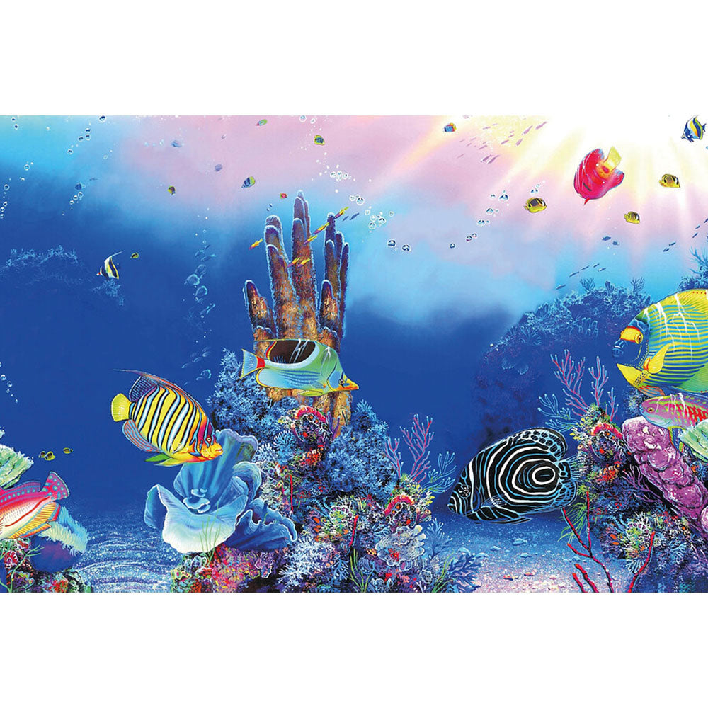 Deco Poster Aquarium Background F