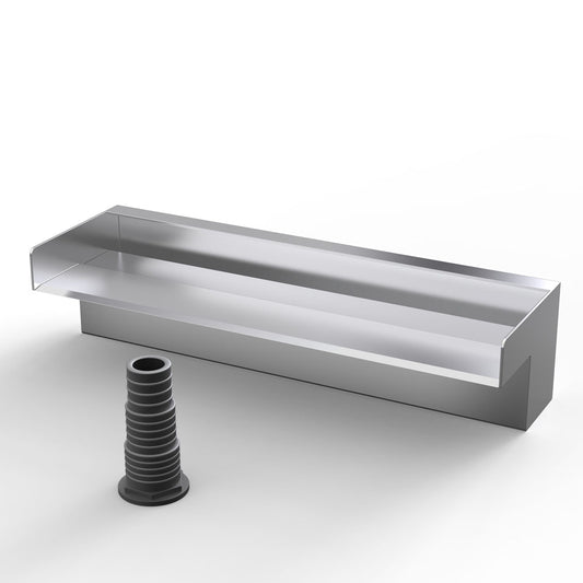 Stainless Steel Water Blade - 60mm Spout/Base Inlet
