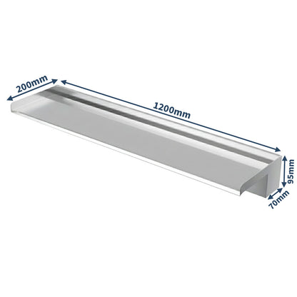 Pond Planet Stainless Steel Water Blades - 130mm Spout/Base Inlet