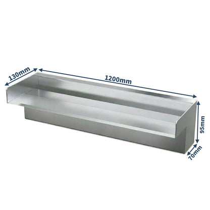 Pond Planet Stainless Steel Water Blades - 60mm Spout/Rear Inlet